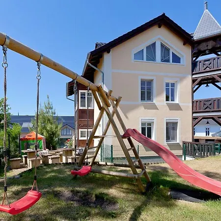 Апартаменты Ahlbecker Hoehe App Strandkorb *