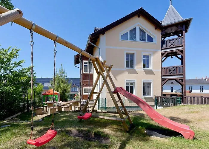 Appartement Ahlbecker Hoehe App Strandkorb *